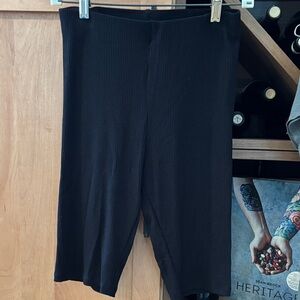 H&M Black Ribbed Apparel